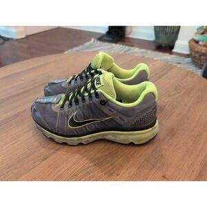 Nike Boys Air Max 09 400153-003 Gray Silver Running Shoes Sneakers Size 5.5Y